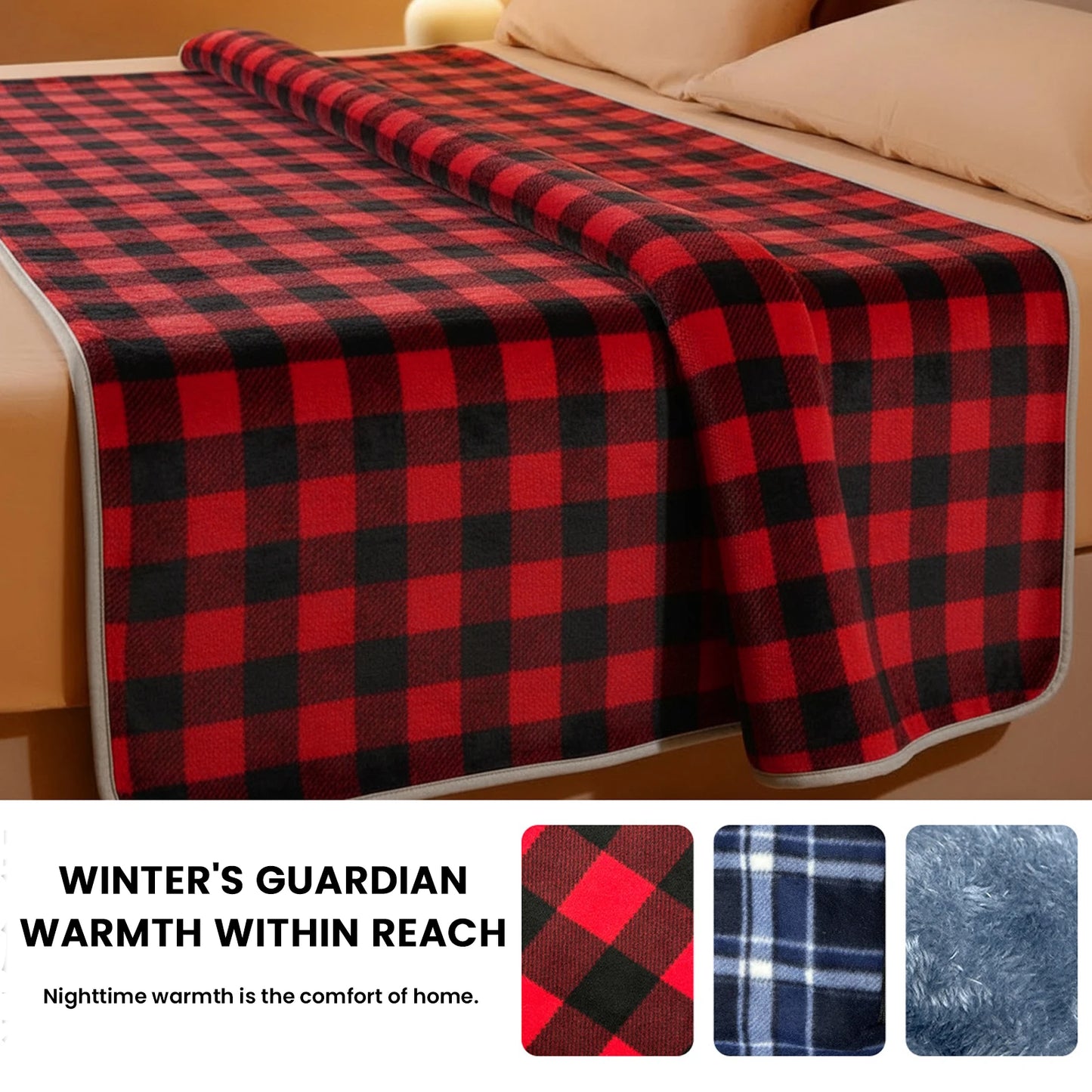 USB Heating Sleeping Mat 3 Adjustable Temperature Portable