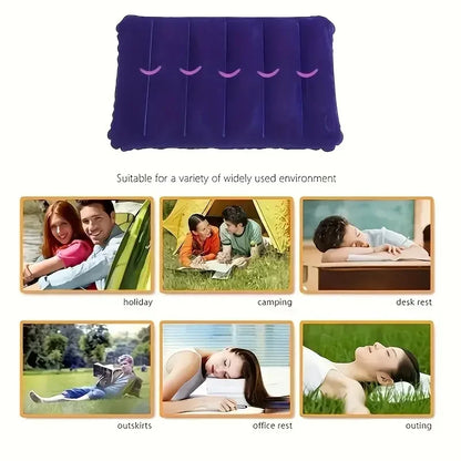 47x30cm Air Cushion Pillows Outdoor Camping Sleep