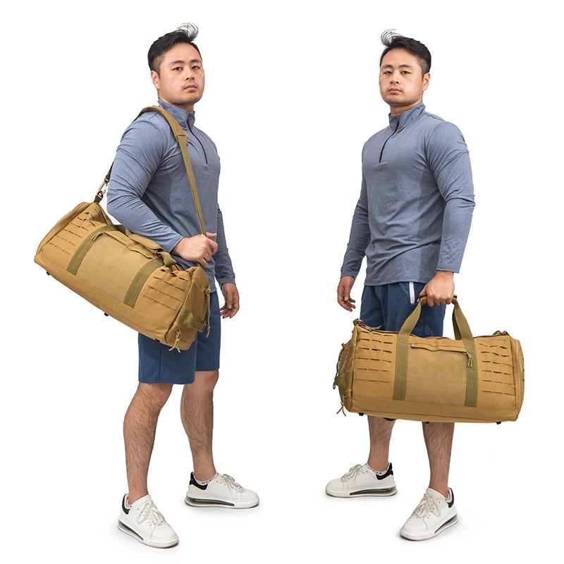 40L Sport Gym Bag Tactical Travel Duffle Bag