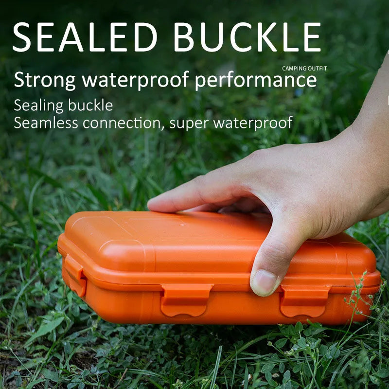 S/L/XL Size Outdoor Plastic Waterproof Sealed Survival Box