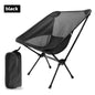 Outdoor moon camping folding chair