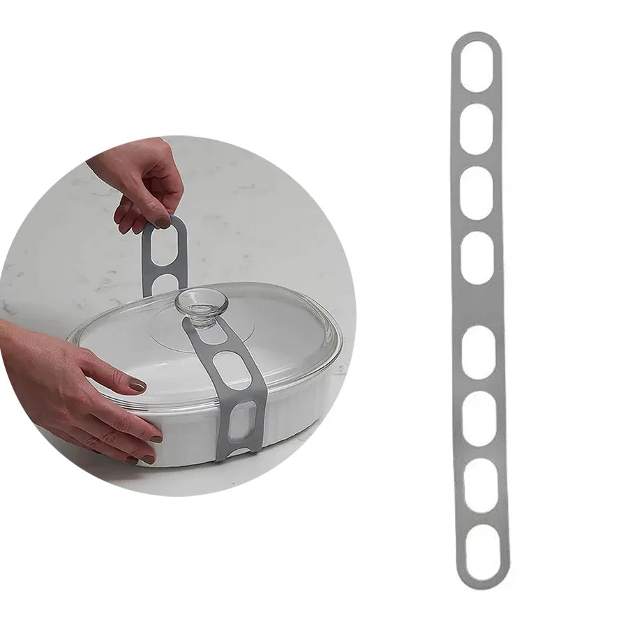 Silicone Lid Strap Reusable Universal Lid Fixing Belt