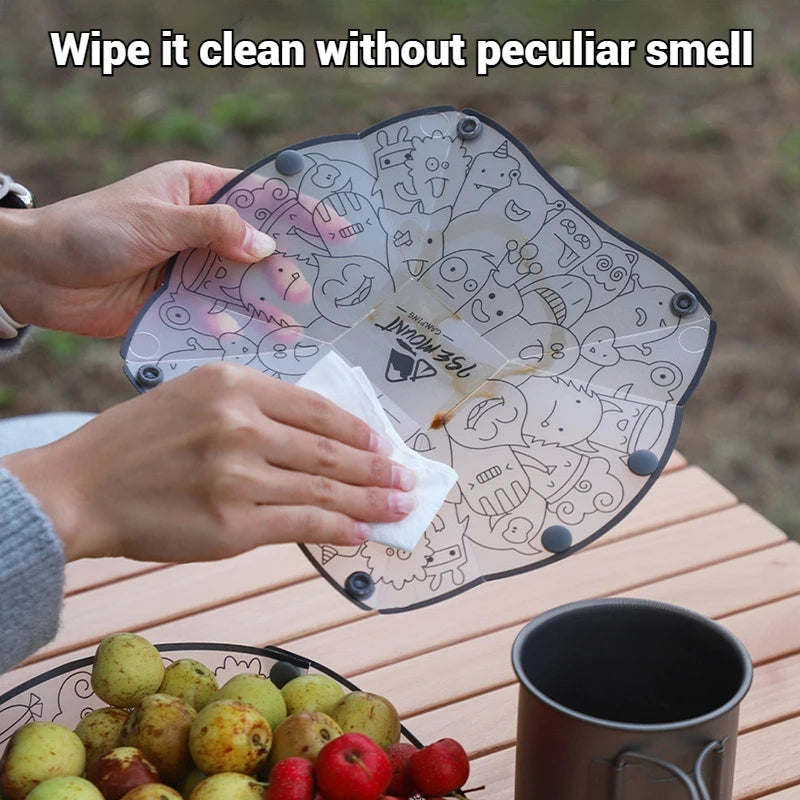 Outdoor Folding Lightweight Tableware