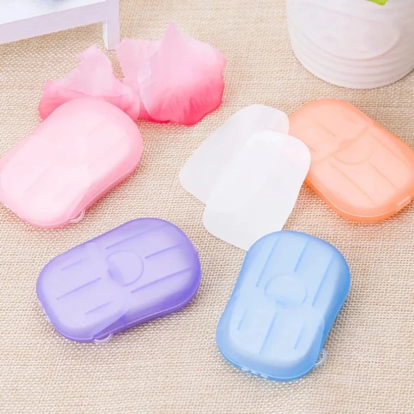Portable Soap Paper Disposable