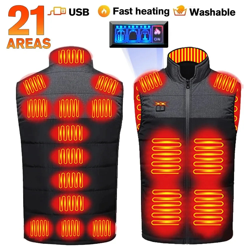 21 Areas Heated Jacket