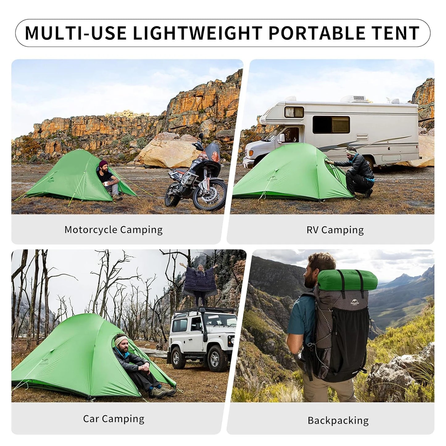 2 Person Camping Tent Waterproof