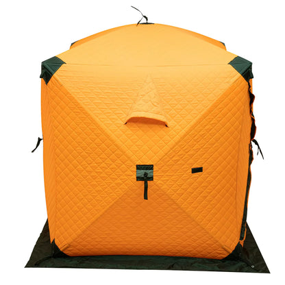 Insulated Ice Fishing Tent Freestanding for 1-2 Persons