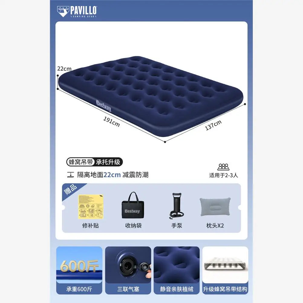 Camping King Size Portable Outdoor Inflatable Bed