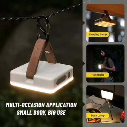 Naturehike New Camp Light Portable Emergency Lighting LED Light Multi-functional Rechargeable Outdoor Hiking Camping Light