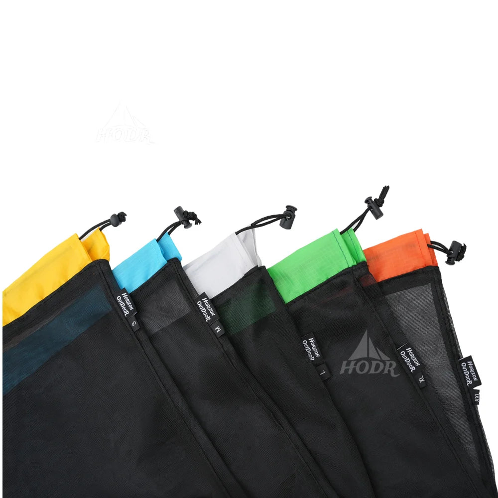Mesh Bags Lightweight Mesh Stuff Sack Drawstring Storage Bags