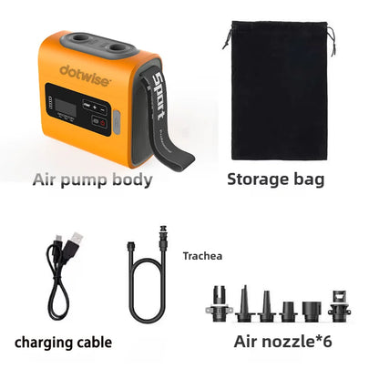 22PSI High Flow Outdoor Camping Pump For Air Mattress Kayak