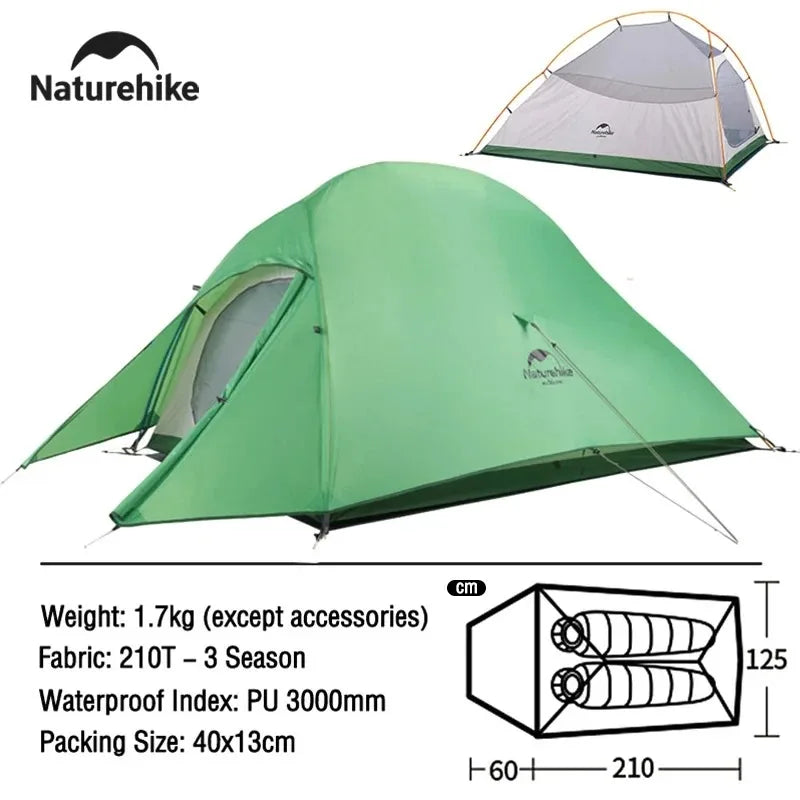 2 Person Camping Tent Waterproof