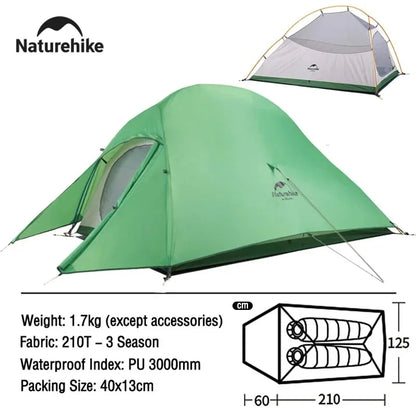 2 Person Camping Tent Waterproof