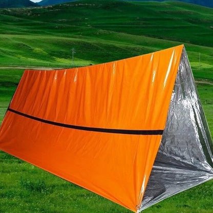 Foldable Tent Emergency Survival Hiking Camping Shelter