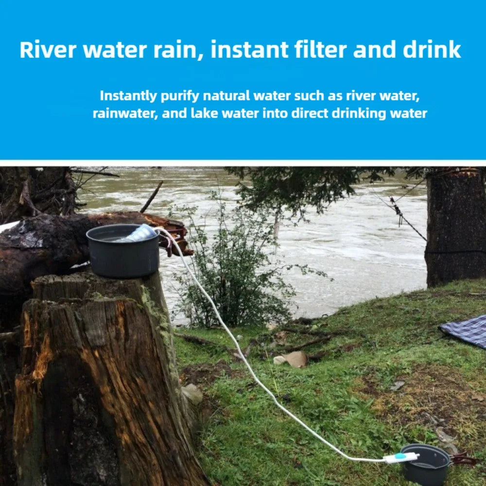 Water Filter Straw, Camping Water Filtration System