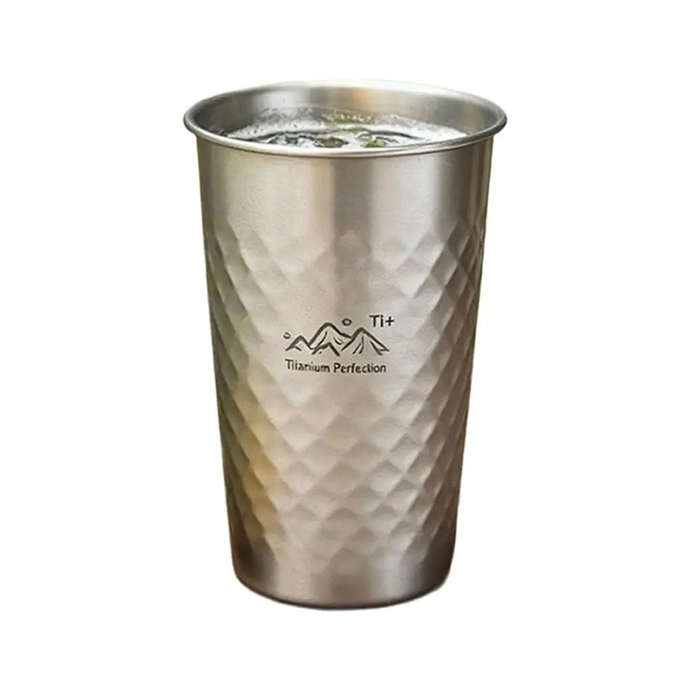 Outdoor Stainless Steel Cup Set Camping Cup 4/6/8PCS Camping