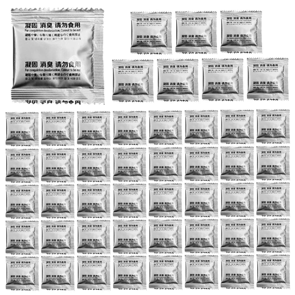 48Pcs Portable Camping Toilet