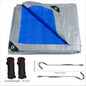 Large Waterproof Heavy Duty 5x4m/3x2m Tarp Rain Cover