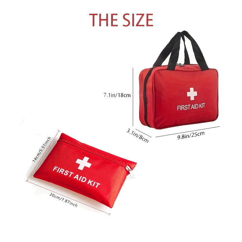 Deluxe First Aid Kit with Carrying Pouch