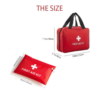 Deluxe First Aid Kit with Carrying Pouch