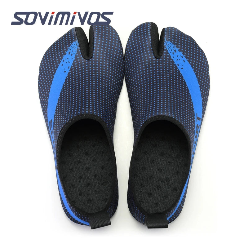 Outdoor Men and Women 2 Toes Walking Hiking Shoes Aqua Shoes
