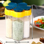 Transparent Camping Spice Jar with Lids, 1PC