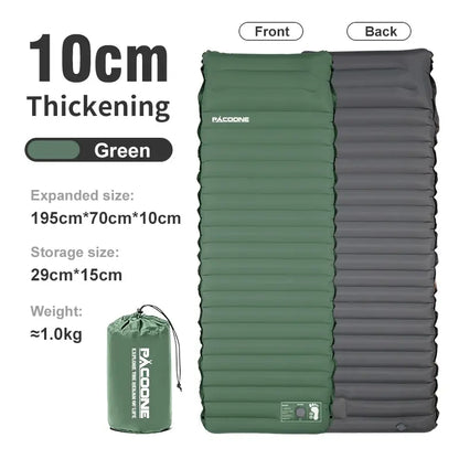 Outdoor Thicken Camping Mattress Ultralight Self-inflating