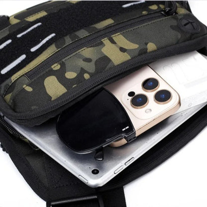 Tactical Vest Chest Bag Camping Backpack
