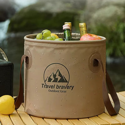Folding Bucket Waterproof Foldable Water Sink Bucket