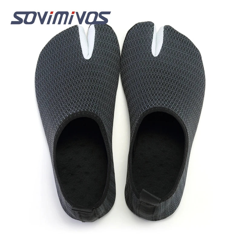 Outdoor Men and Women 2 Toes Walking Hiking Shoes Aqua Shoes