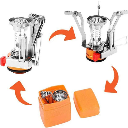 Gas Cooker Camping Accessories  Portable Outdoor