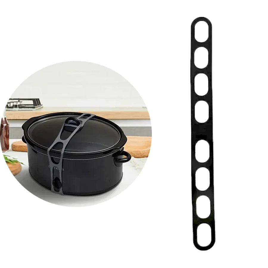 Silicone Lid Strap Reusable Universal Lid Fixing Belt