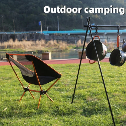 Outdoor moon camping folding chair