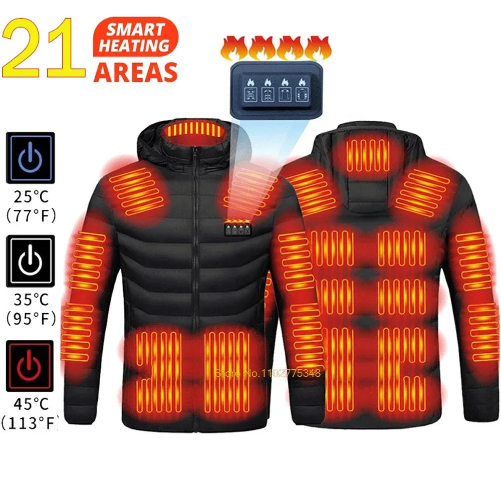 21 Areas Heated Jacket