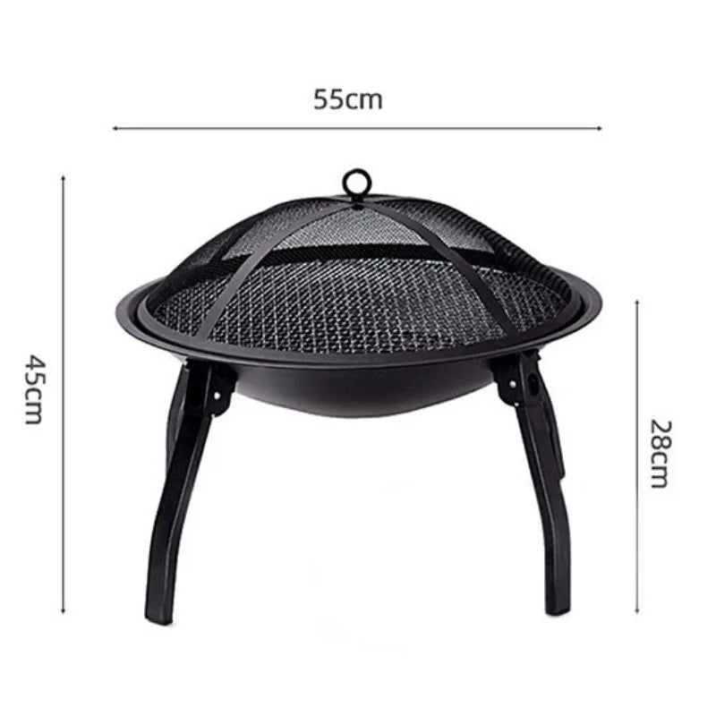 Outdoor Camping Cooking Wood Stove