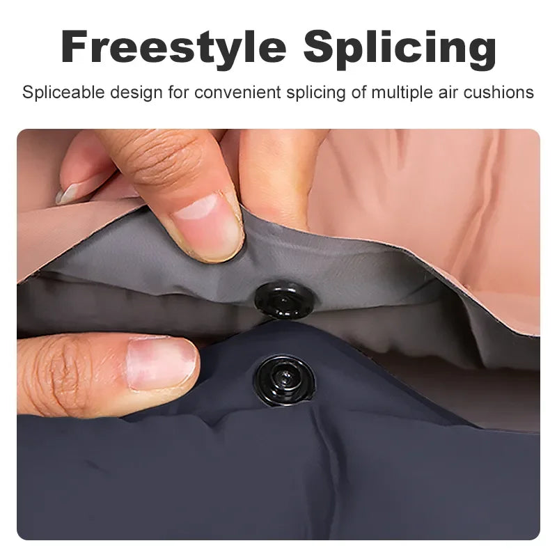 Outdoor Thicken Camping Mattress Ultralight Self-inflating