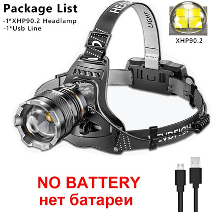 Super Powerful Headlamp Rechargeable