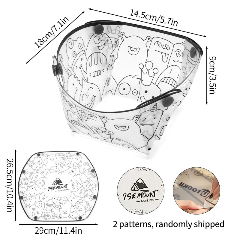 Outdoor Folding Lightweight Tableware