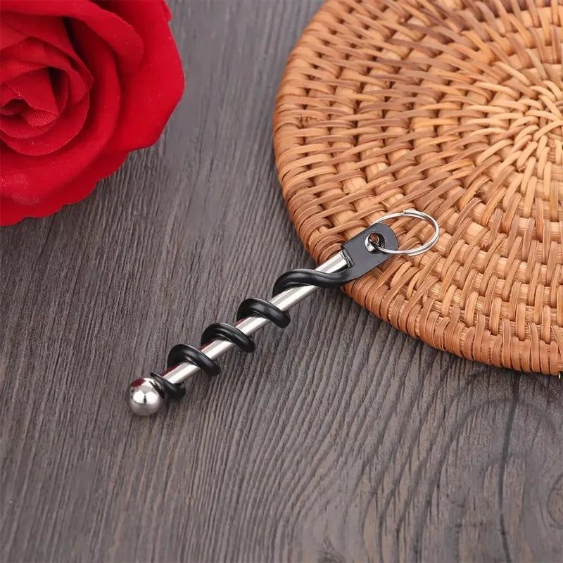 1Pcs Bottle Opener Outdoor Mini EDC Cork Screw