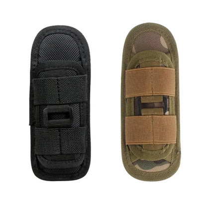 Tactical Flashlight Pouch Belt Torch Bag