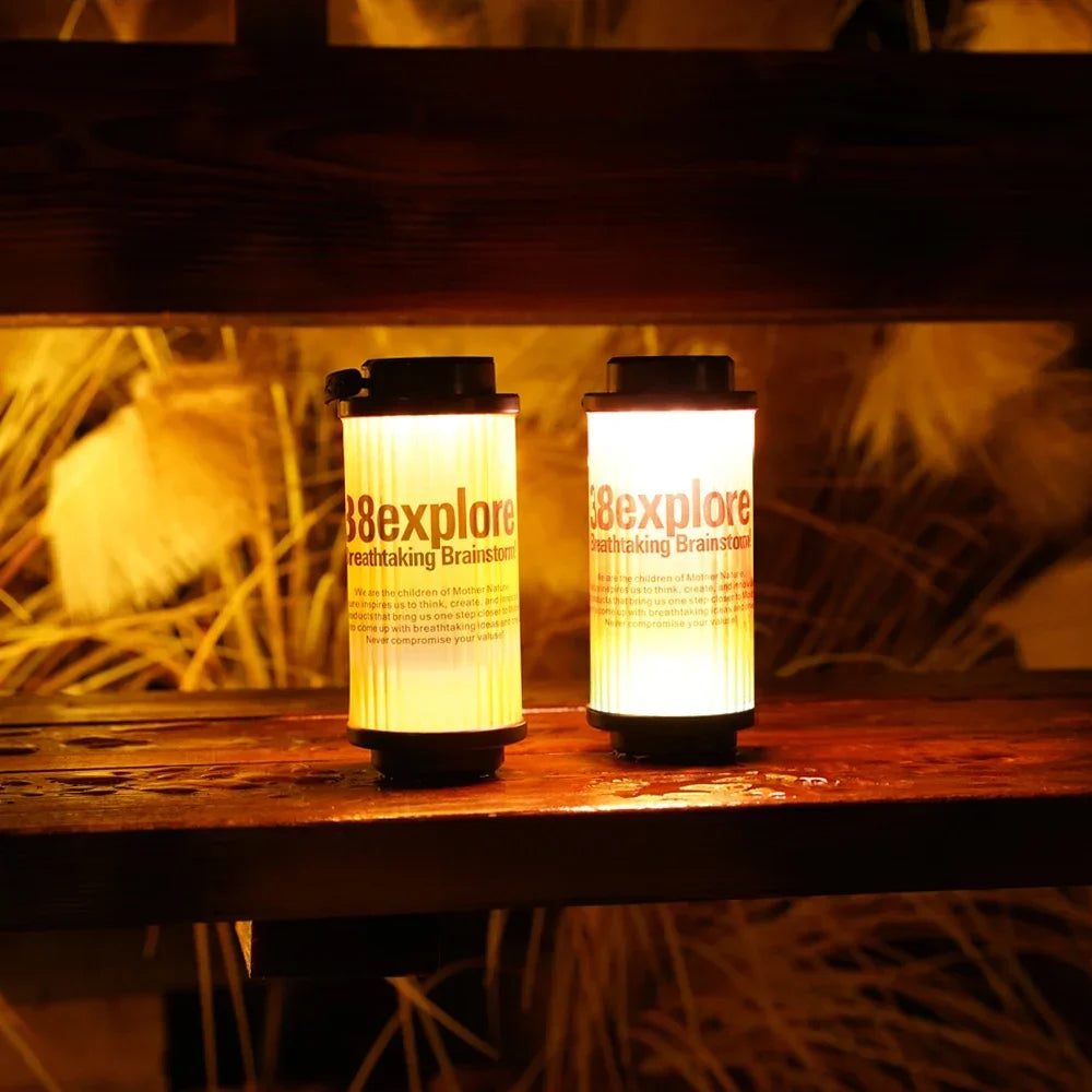 USB Rechargeable  Outdoor Camping Atmosphere Light