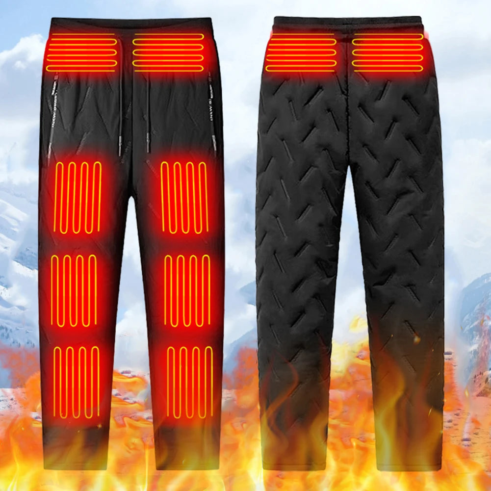 Unisex Heated Pants 10 Heating Zones