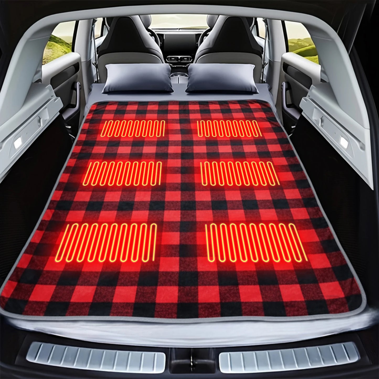 USB Heating Sleeping Mat 3 Adjustable Temperature Portable