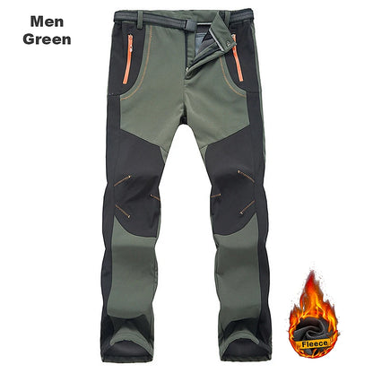 Thick Warm Fleece Hiking Pants