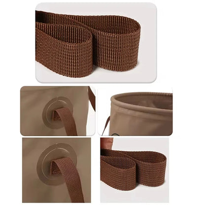 Folding Bucket Waterproof Foldable Water Sink Bucket