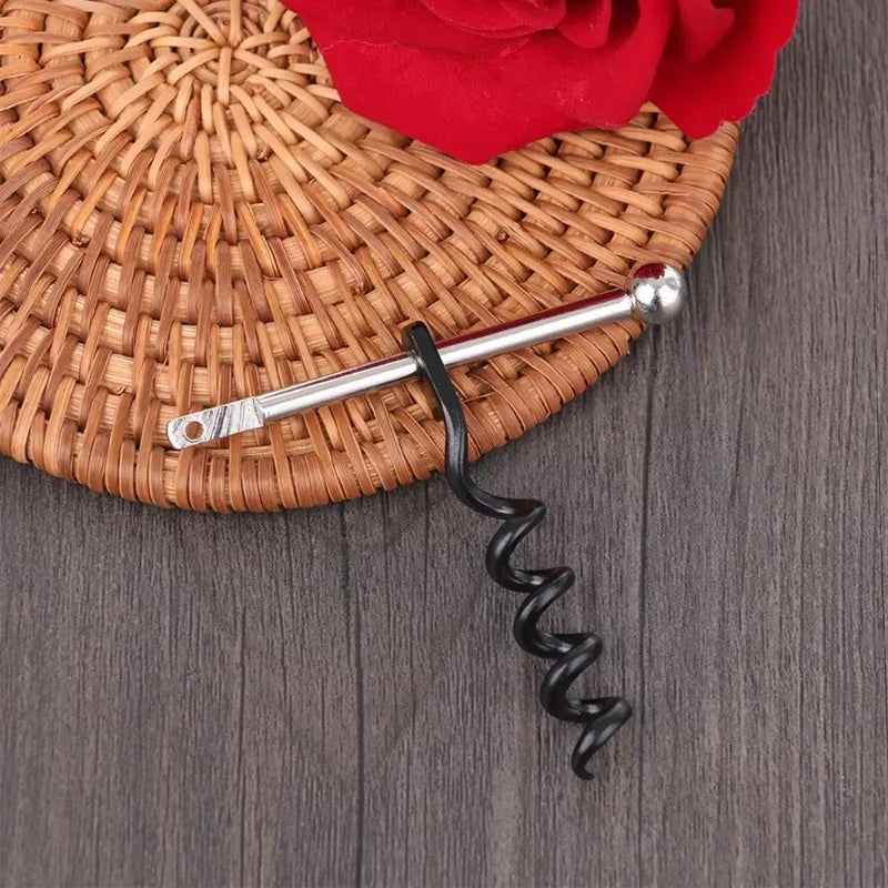 1Pcs Bottle Opener Outdoor Mini EDC Cork Screw