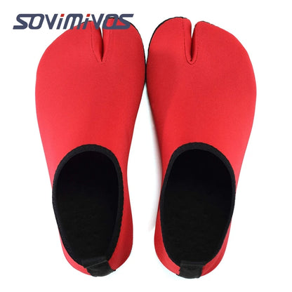 Outdoor Men and Women 2 Toes Walking Hiking Shoes Aqua Shoes