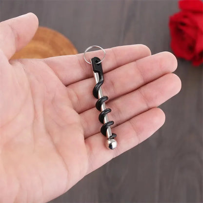 1Pcs Bottle Opener Outdoor Mini EDC Cork Screw