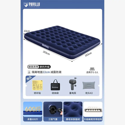 Camping King Size Portable Outdoor Inflatable Bed