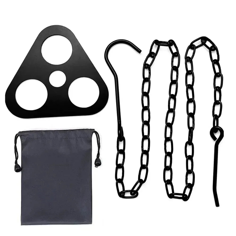 Camping Hanging Tripod Pot Rack Hanger